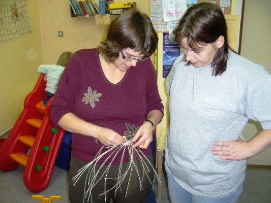 Radka trpělivě chodila od jedné k druhé 