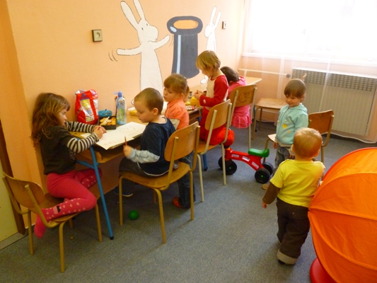 Děti s nadšením vyráběly