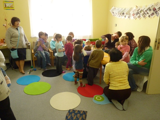 Ukázka mramorování kraslic