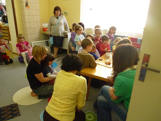 Ukázka zdobení vyfouklých vajíček