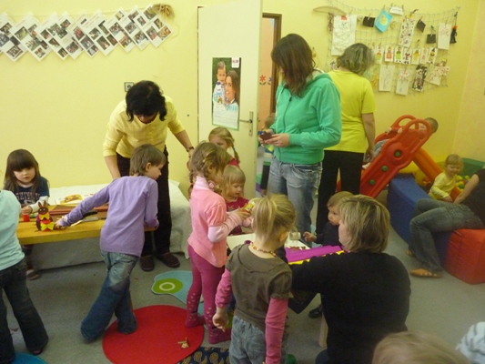 Všichni se do tvoření zapojili