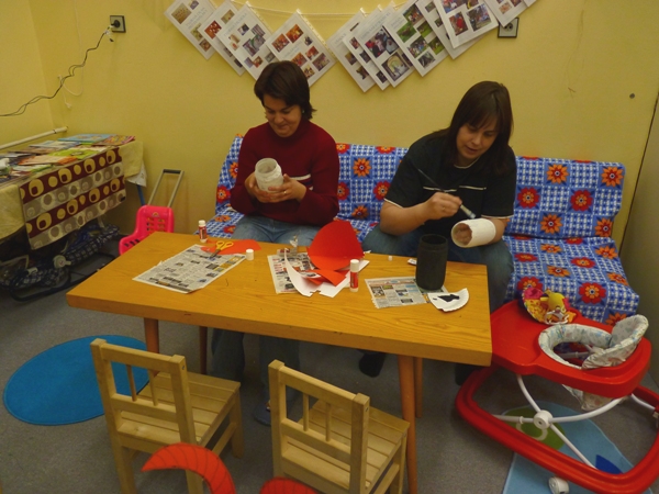 Těm menším, pomáhaly maminky